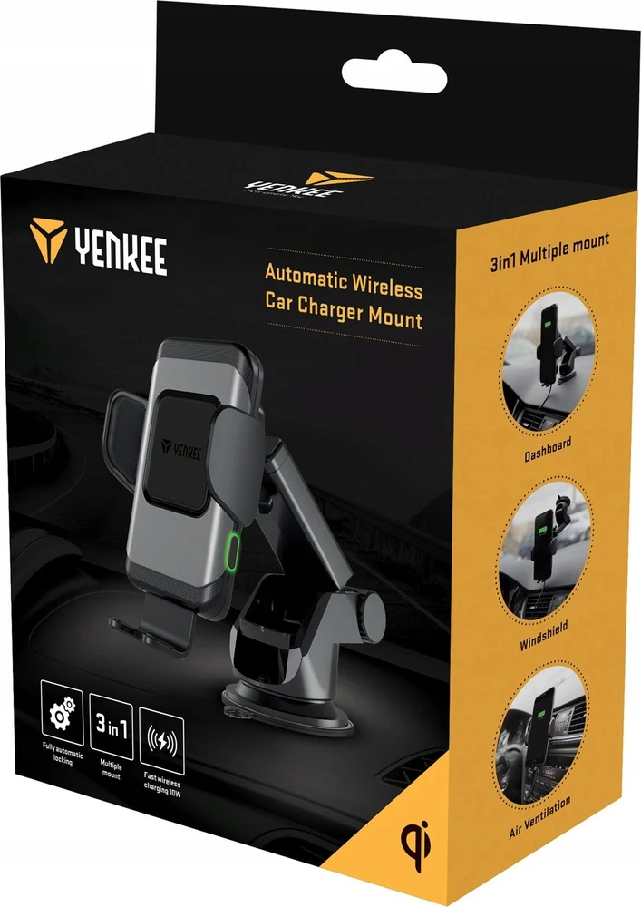 YSM 610 automatinis automobilinis telefono laikiklis YENKEE