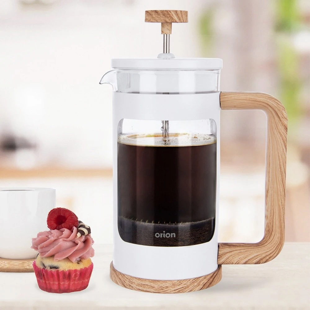 Yermos Orion Kavos virimo aparatas 650 ml - Stiklinė su plieno filtru