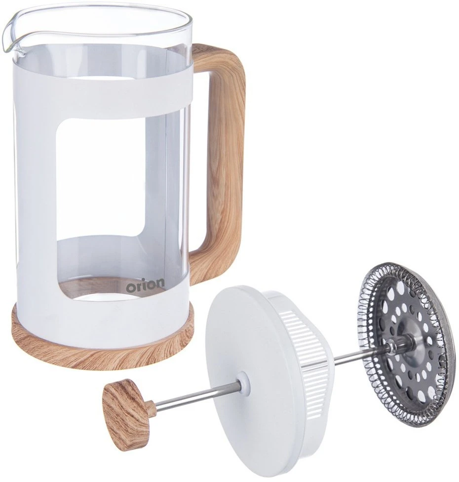 Yermos Orion Kavos virimo aparatas 650 ml - Stiklinė su plieno filtru