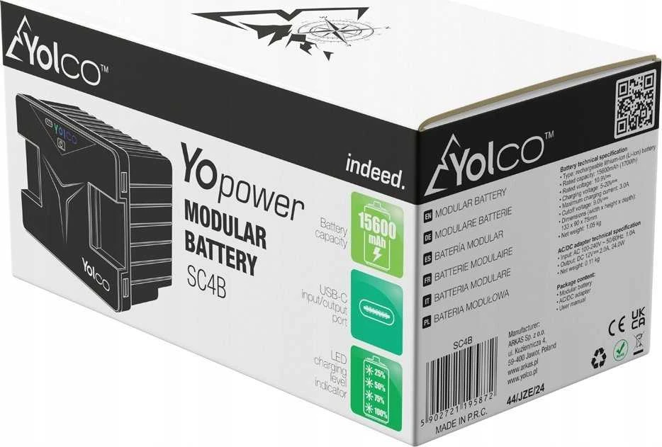 Yolco SC4B juoda