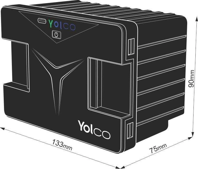 Yolco SC4B juoda
