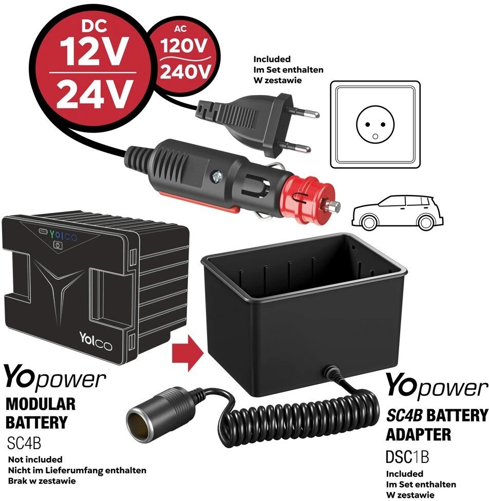 Yolco DX40 Kosminė pilka turistinis šaldytuvas 39 l