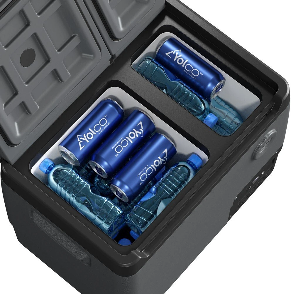 Yolco DX40 Kosminė pilka turistinis šaldytuvas 39 l