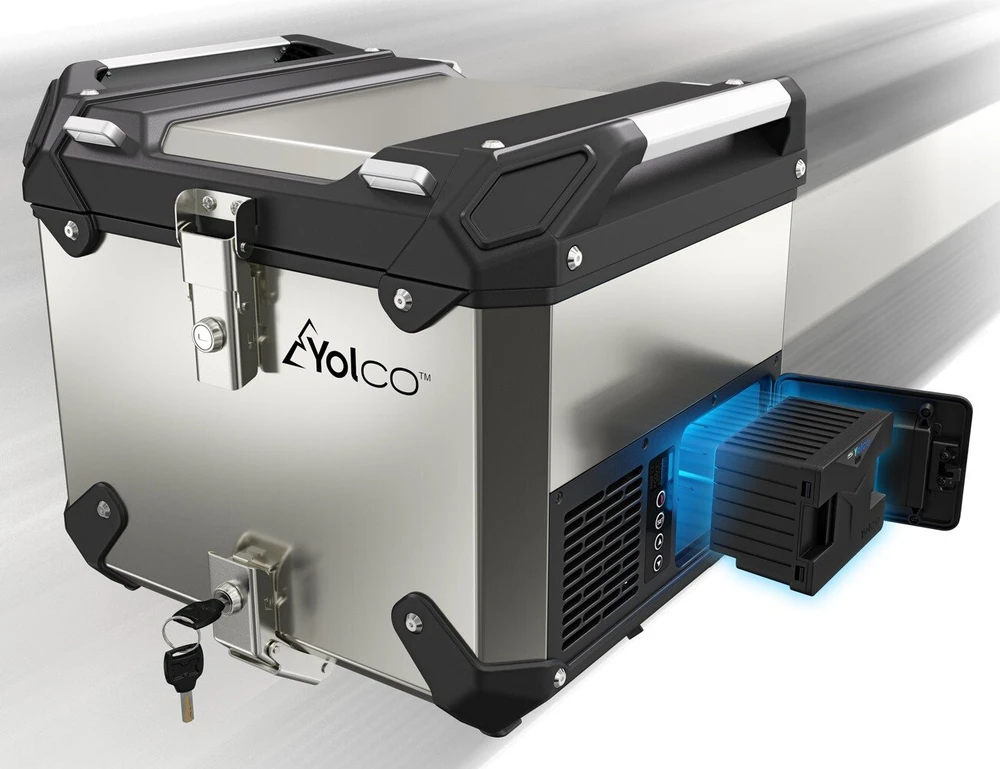 Yolco Topcase MCX17 Sidabrinis 17 l turistinis šaldytuvas