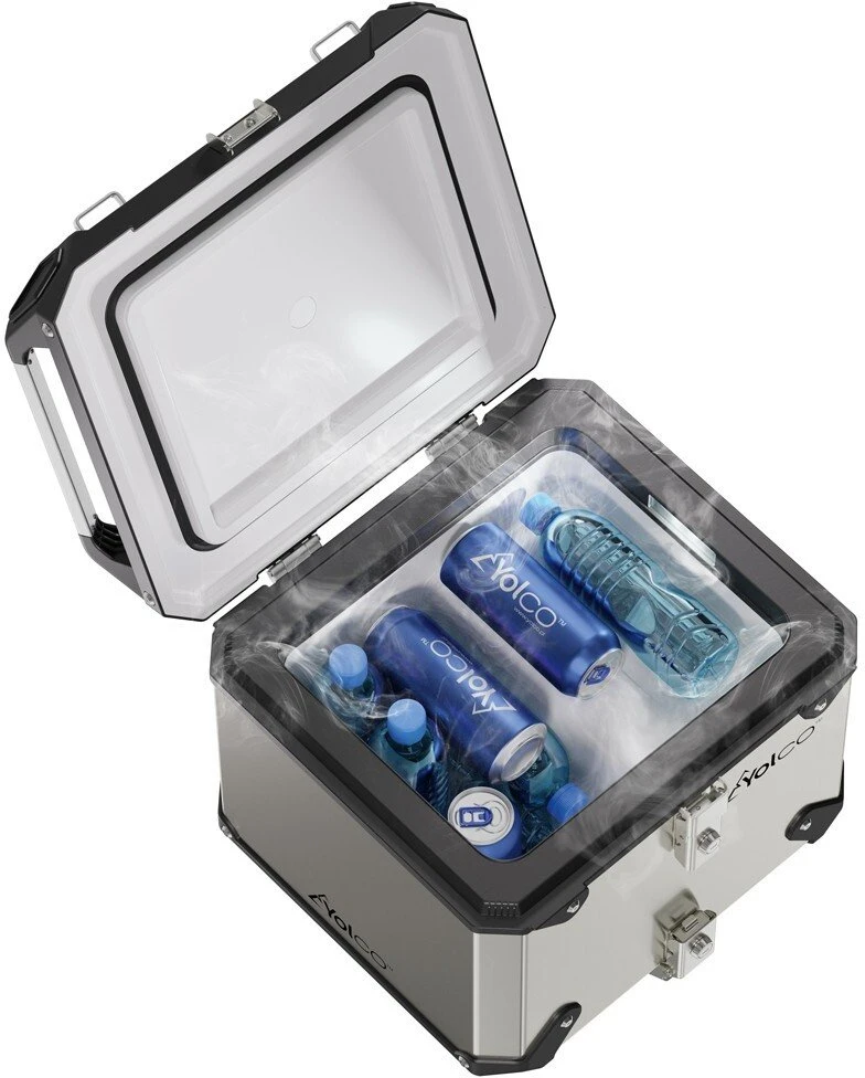 Yolco Topcase MCX17 Sidabrinis 17 l turistinis šaldytuvas