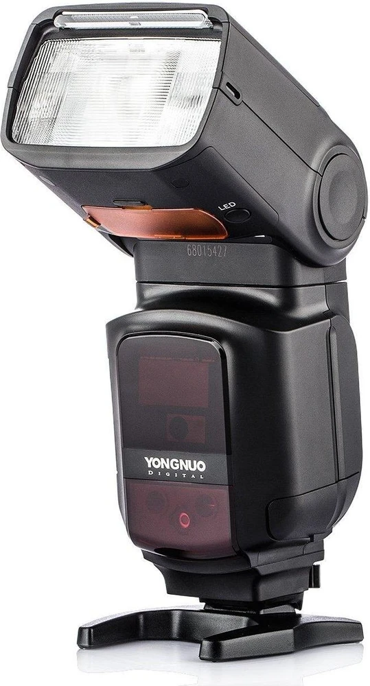 Yongnuo blykstė YonGnuo YN-968EX-RT II LCD HSS lempa, skirta Canon ETTL