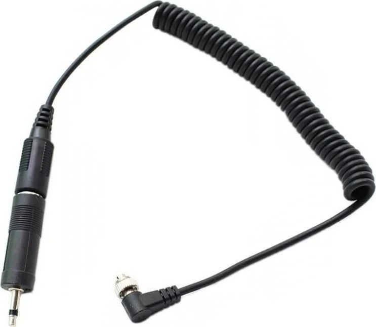 Kabelis Yongnuo LS-PC635 PC su mini lizdo adapteriu