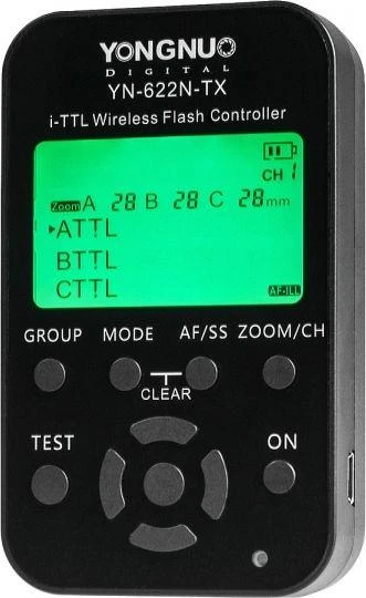 Radijo siųstuvas Yongnuo siųstuvas i-TTL YN-622N („Nikon“)