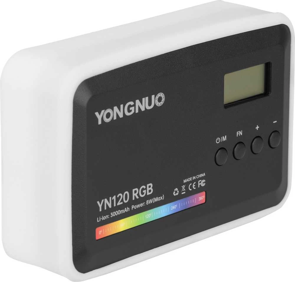Apšvietimo įranga Yongnuo YN120 LED šviesa 2500-9900K RGB
