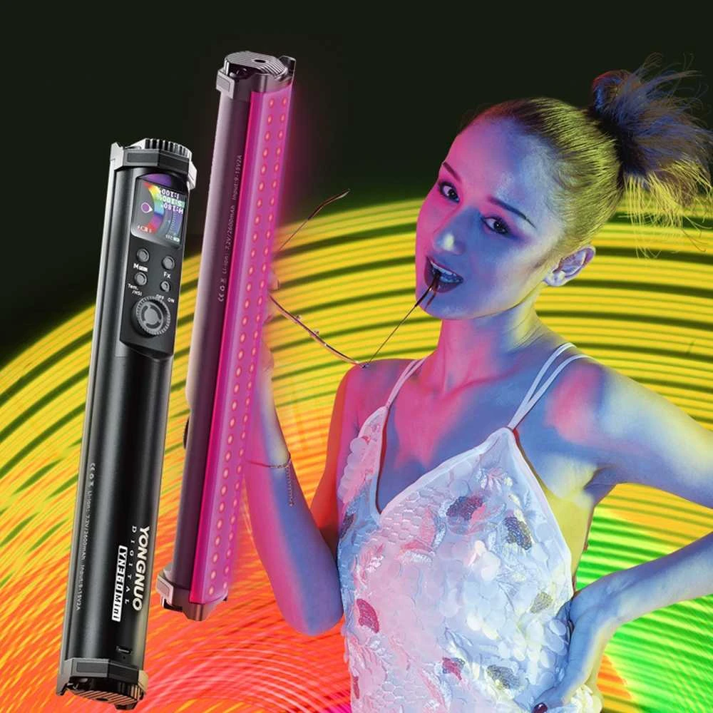 LED Šviestuvas Yongnuo YN360 Mini RGB, WB (2700 K - 7500 K)