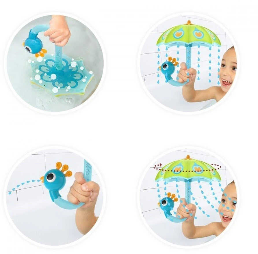 Yookidoo Peacock Umbrella - žalia - Uždara pakuotė