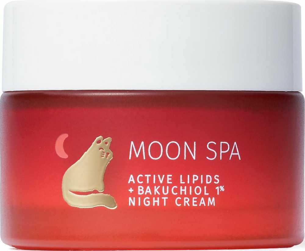 Yope „Moon Spa“ naktinis kremas su aktyviais lipidais ir bakuchioliu 1%, 50 ml