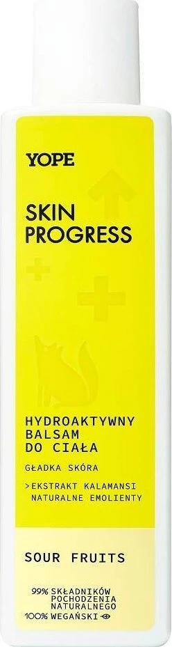 Yope Hidroaktyvus kūno losjonas Skin Progress Sour Fruits 200ml