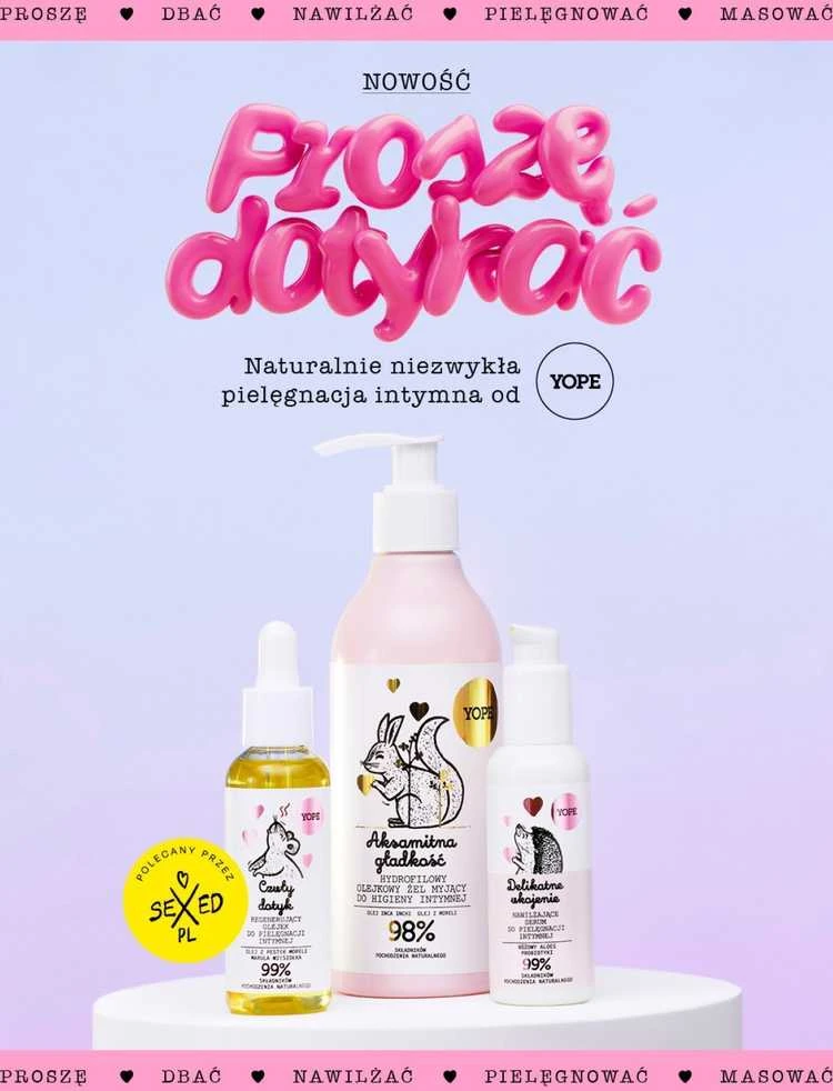 Yope Intymios priežiūros priemonės, 250 ml