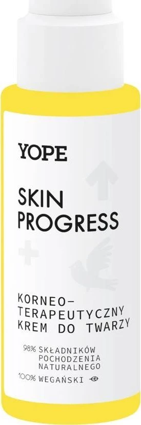 Yope Skin Progress korneoterapinis veido kremas 50ml