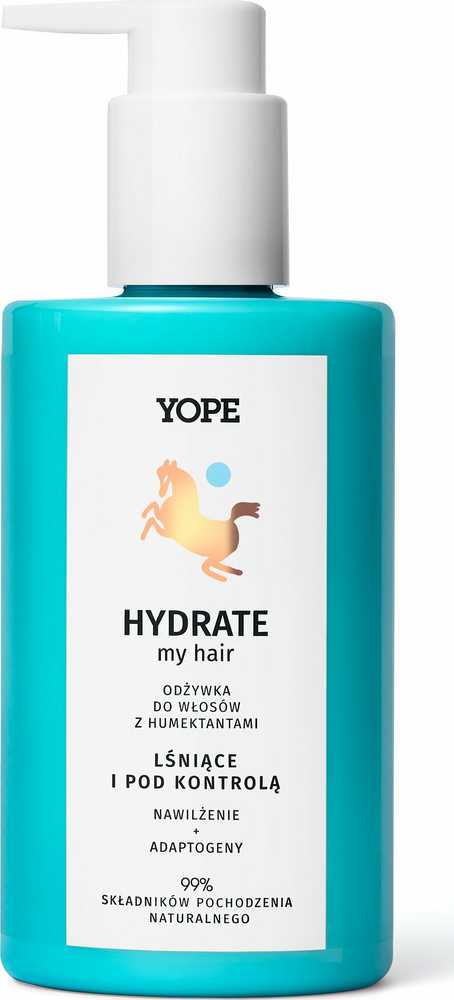 Yope Hydrate My Hair plaukų kondicionierius su drėgmę išlaikančiomis medžiagomis 300ml