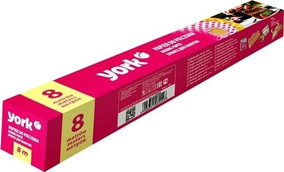 York Kepimo popierius su silikonine danga ritinyje 8 m
