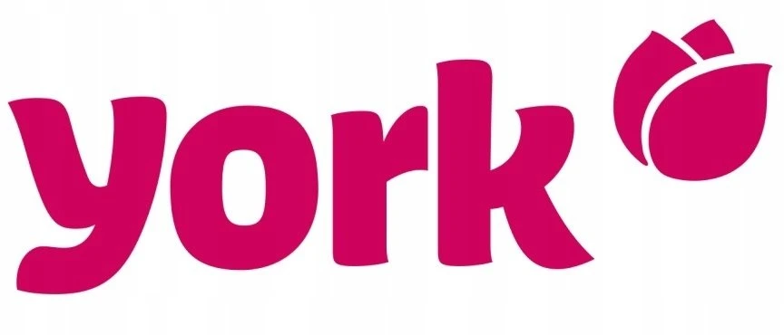 York tualetinis šepetys MODERN baltas