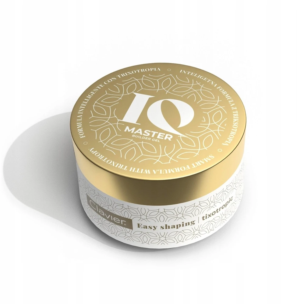 Yoshi Clavier IQ Master żel budujący su tiksotropią Light rusvai gelsvas 50g