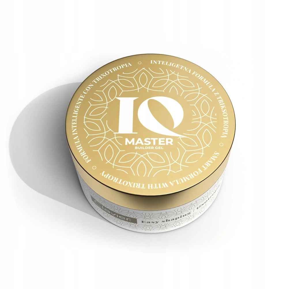 Yoshi Clavier IQ Master żel budujący su tiksotropią Light rusvai gelsvas 50g