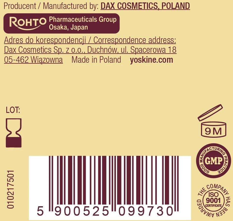 Yoskine „Age Ritual“ atgaivinamasis paakių kremas 30 ml