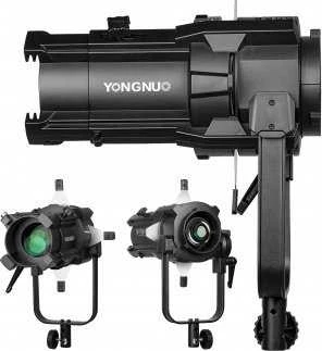 Apšvietimo Įranga - Yongnuo SPL100 Prožektorius su Bowens Montažu ir 10 Gobo Filtrų