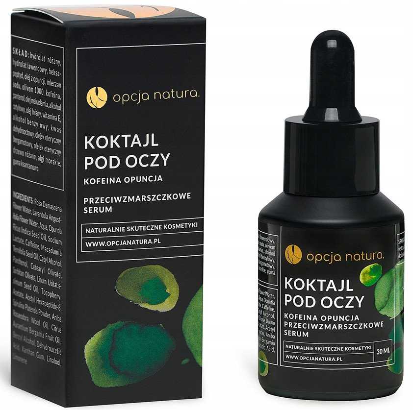 Your Natural Side Opcja Natura Paakių kokteilis nuo raukšlių serumas su kofeinu ir opuncija, 30 ml