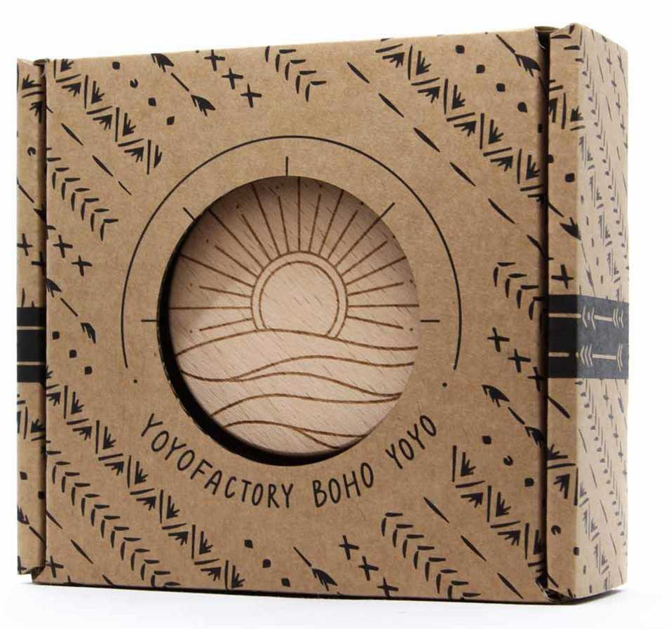 YO YoYoFactory YO-YO Wooden Boho for beginners/advanced wooden YO 916