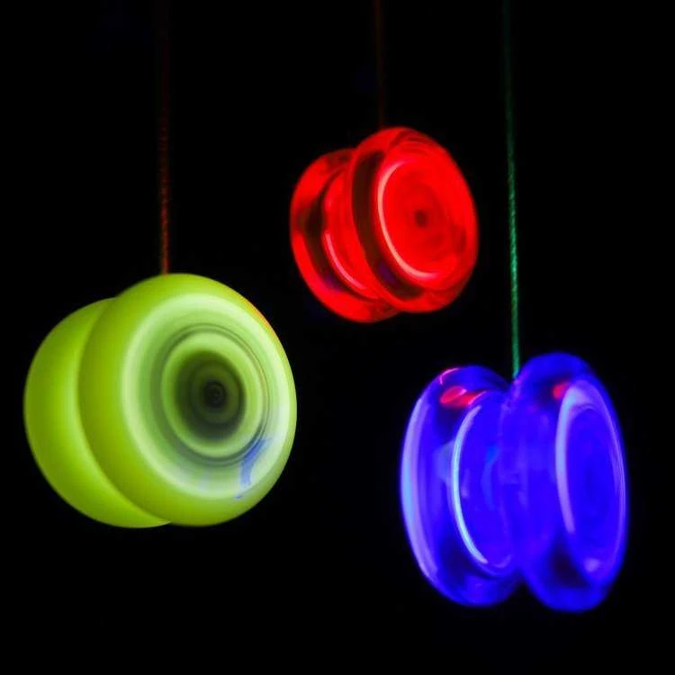 YoYoSpinstar-LED šviečiantis iš abiejų pusių