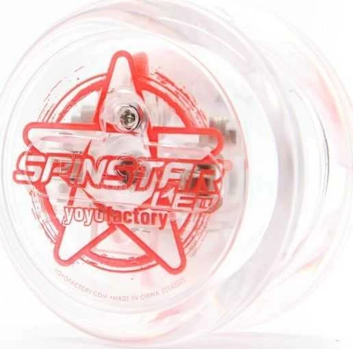 YoYo Spinstar-LED raudonas, šviečia