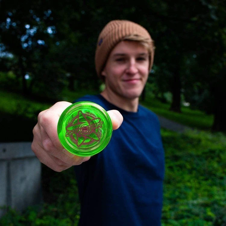 Yoyo Factory YoYo "Spinstar" skaidrus žalias, 8+