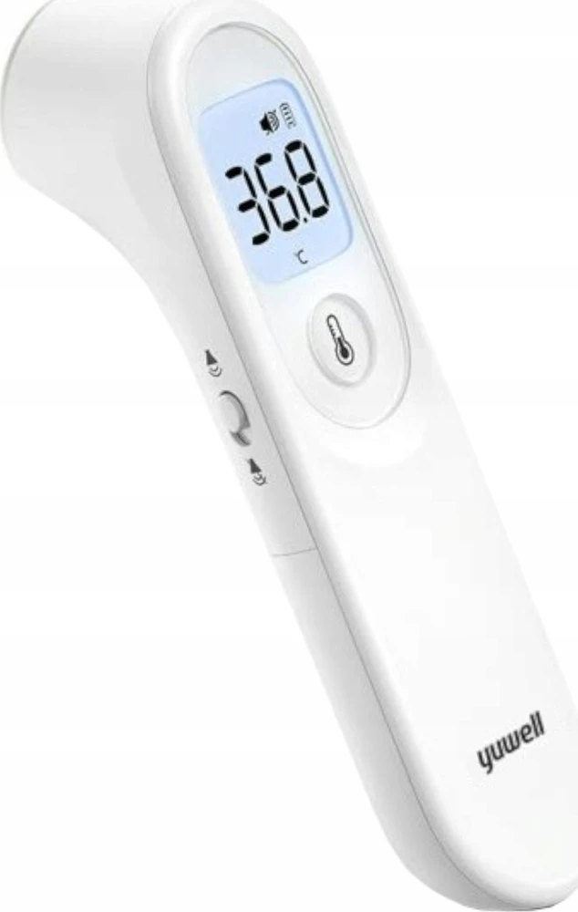 Bekontaktis Termometras - YUWELL Kaktos Modelis, Baltas