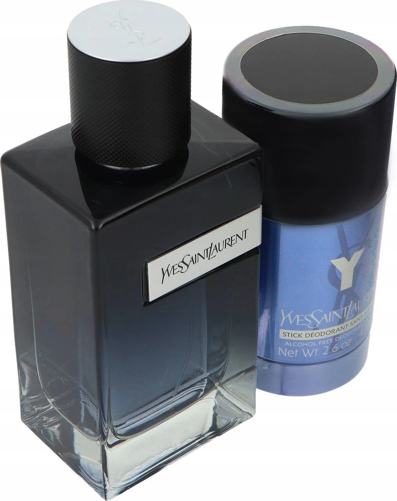 Set Yves Saint Laurent: Y Intense Eau De Parfum For Men, 100 ml + Y Anti-Perspirant Dezodorantas Stick For Men, 75 g