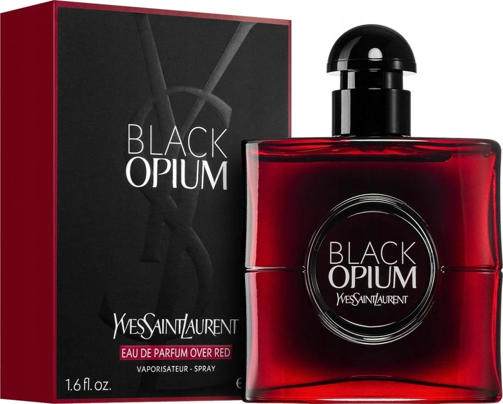 Kvepalai moterims Yves Saint Laurent YSL Black Opium Over Red EDP, 50 ml