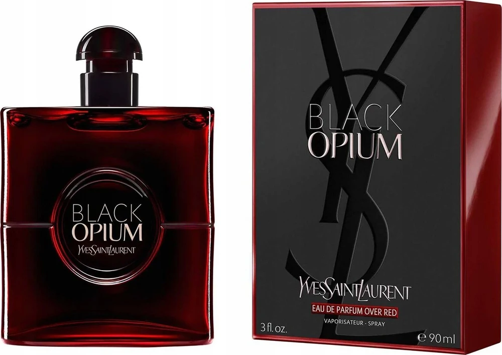Kvepalai moterims Yves Saint Laurent YSL Black Opium Over Red EDP, 50 ml