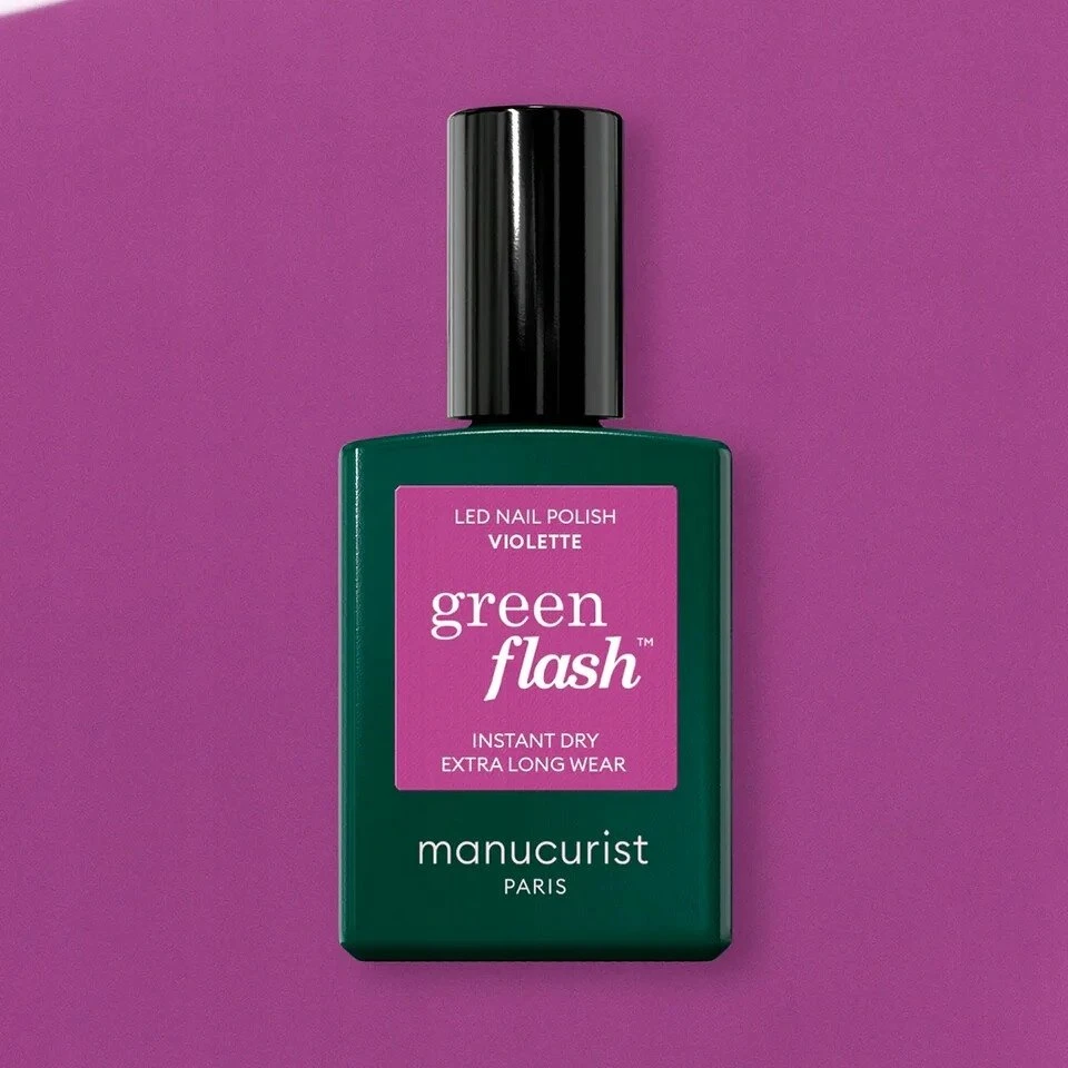 Yves Saint Laurent Manucurist Žalias Flash Nagų lakas lakier do paznokci Violette 15ml