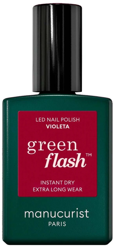 Manucurist Žalias Flash Nagų lakas lakier do paznokci Violeta 15ml