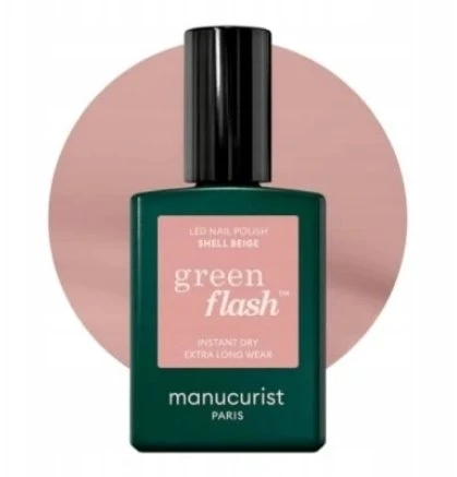 Yves Saint Laurent Manucurist Žalias Flash Nagų lakas lakier do paznokci Shell rusvai gelsvas 15ml