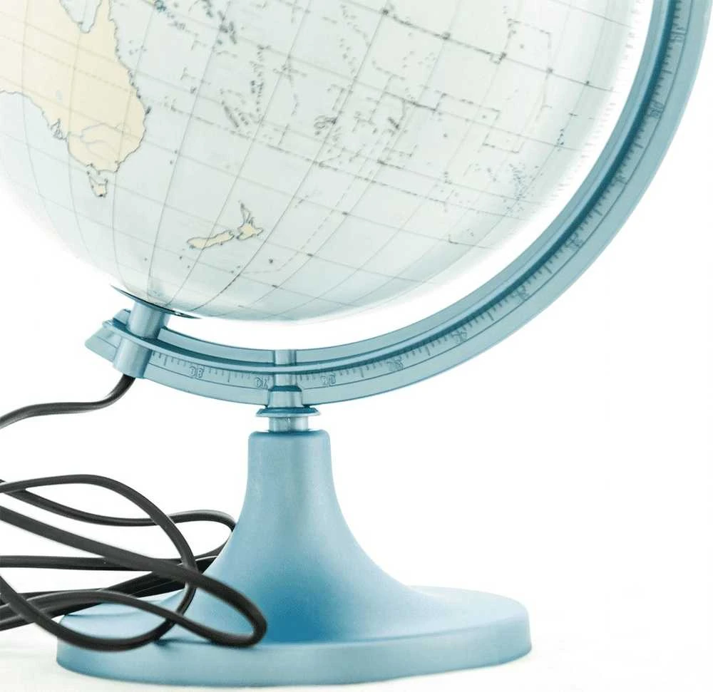 Zachem Globe 250 kontūras su paaiškinimu, apšviesta