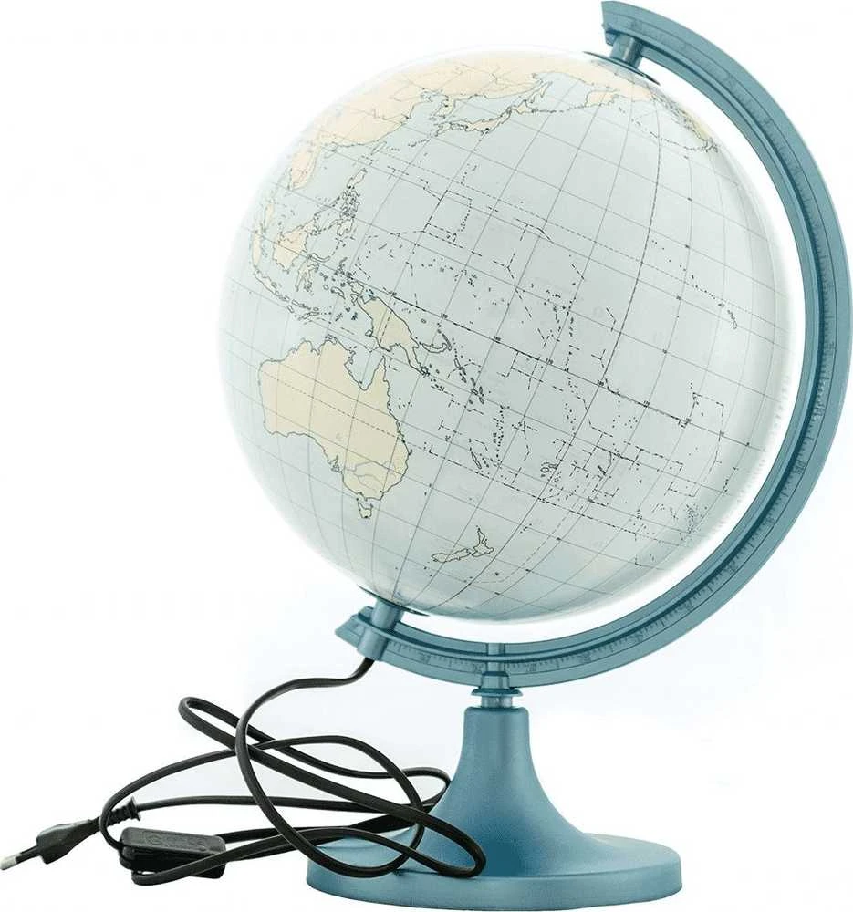Zachem Globe 250 kontūras su paaiškinimu, apšviesta