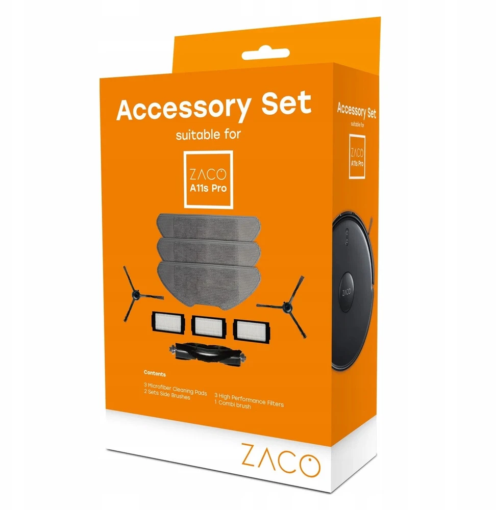 Originalus priedų rinkinys robotas A11S Pro, Zaco