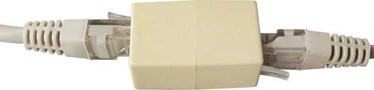 TST Jungtis dviems UTP kabeliams sujungti UTP RJ-45 (F) / RJ-45 (F)
