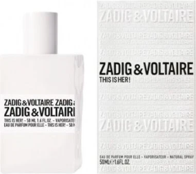 Kvepalai moterims Zadig & Voltaire This is Her EDP, 50 ml