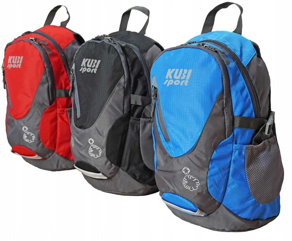 „Zagatto Backpack“ sportinė kuprinė moterims, vyrams, didelė, juoda, tvirta, KUBISPORT 20L