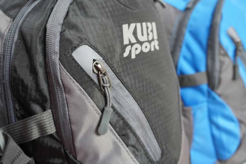 „Zagatto Backpack“ sportinė kuprinė moterims, vyrams, didelė, juoda, tvirta, KUBISPORT 20L