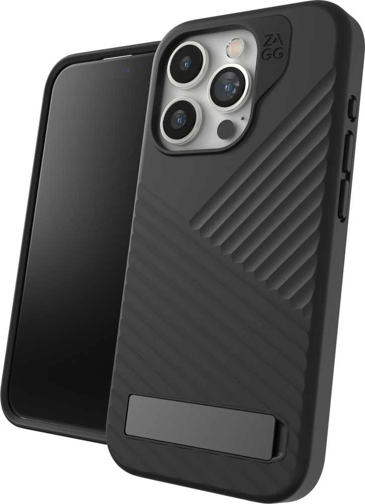 Dėklas ZAGG Denali Snap Kickstand skirtas Apple iPhone 15 Pro juodos spalvos
