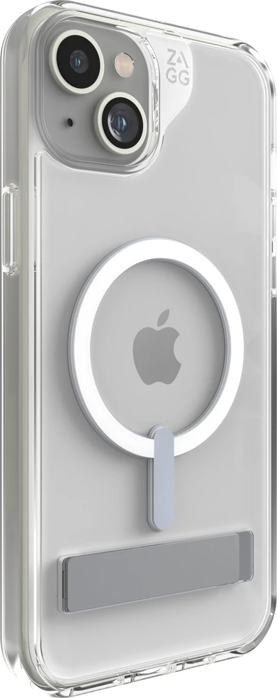 ZAGG Crystal Palace Snap Kickstand MagSafe Apple iPhone 15 Plus dėklas telefonui skaidrus