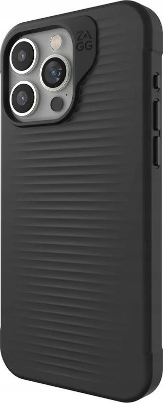 Dėklas ZAGG Luxe Snap skirtas iPhone 15 Pro Max, juodos spalvos
