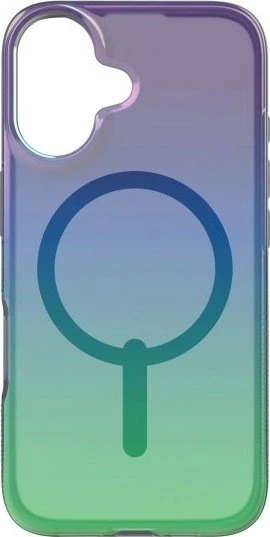 ZAGG Milan Snap Dėklas su MagSafe, skirtas iPhone 16 – žalia/violetinė