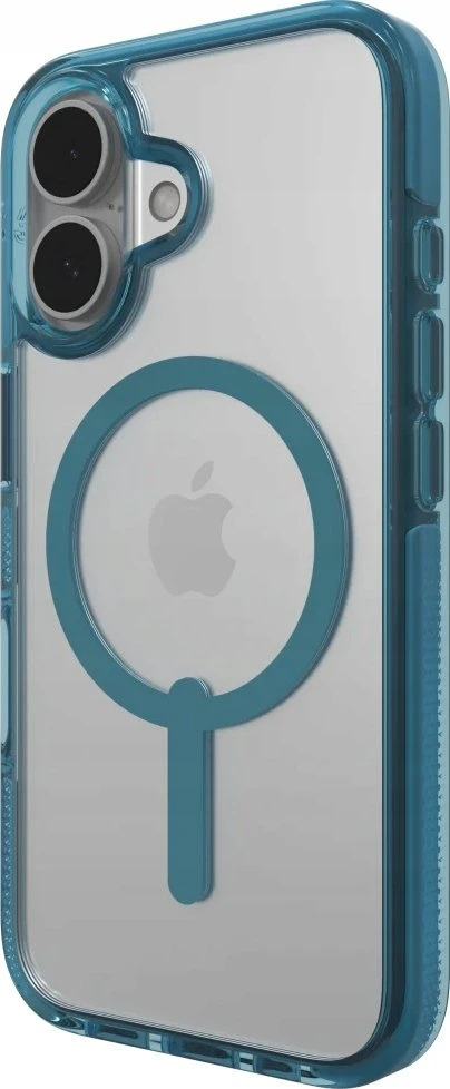 ZAGG Santa Cruz Snap MagSafe iPhone 16 dėklas – mėlynas